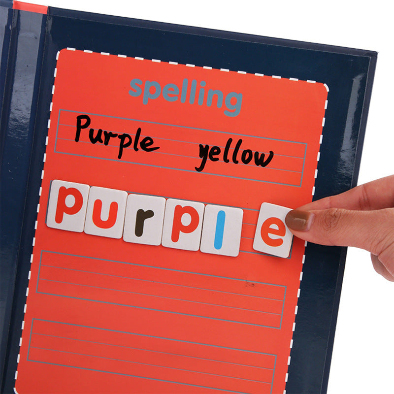 Magnetic Spelling of English Words and Letters Teaching Workbook