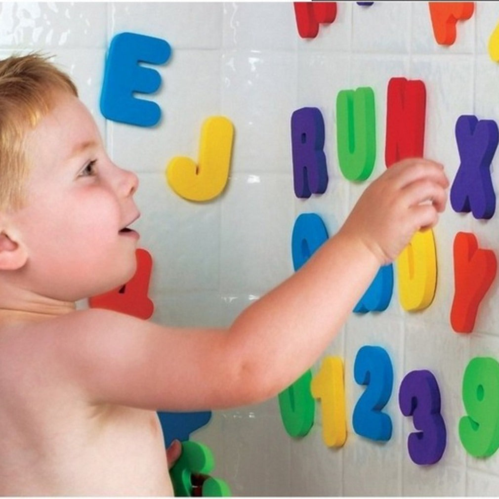 Baby Letters and Numbers Tights